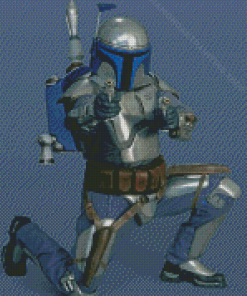 Jango Fett Star Wars Character Diamond Painting