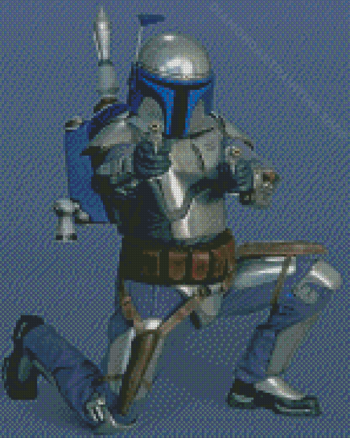 Jango Fett Star Wars Character Diamond Painting