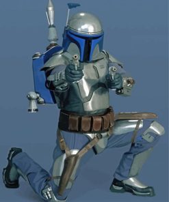 Jango Fett Star Wars Character Diamond Painting