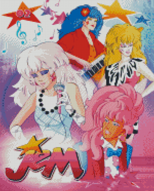 Jem And The Holograms Animated Serie Diamond Painting