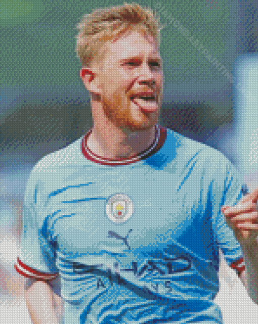 Kevin De Bruyne Diamond Painting