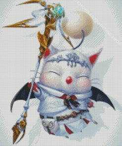 King Moogle Art Diamond Painting