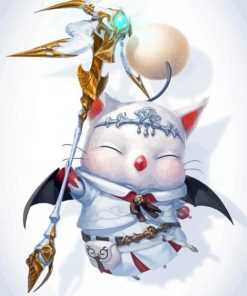 King Moogle Art Diamond Painting