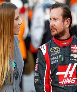 Kurt Busch And Ashley Van Metre Diamond Painting