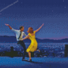 La La Land Dancing At Night Diamond Painting