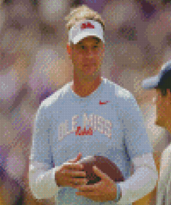 Lane Kiffin Ole Miss Rebels Diamond Painting