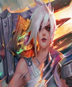 League Of Legends Riven Diamond Painting