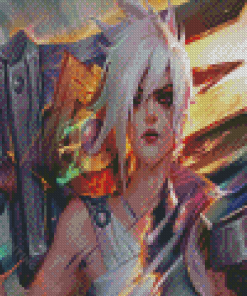 League Of Legends Riven Diamond Painting