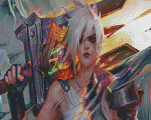 League Of Legends Riven Diamond Painting