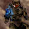 Master Chief And Cortana Diamond Painting