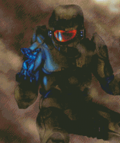 Master Chief And Cortana Diamond Painting