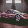 McLaren F1 Car Diamond Painting