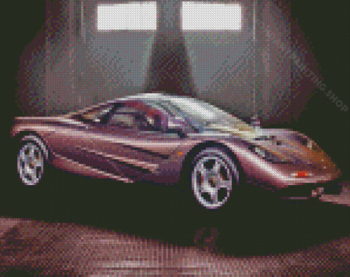 McLaren F1 Car Diamond Painting