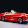 Mercedes Sl 300 Red Car Diamond Painting