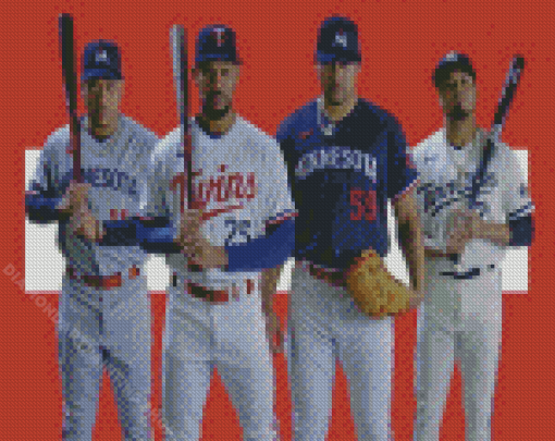 Minnesota Twins Team Diamond Painting