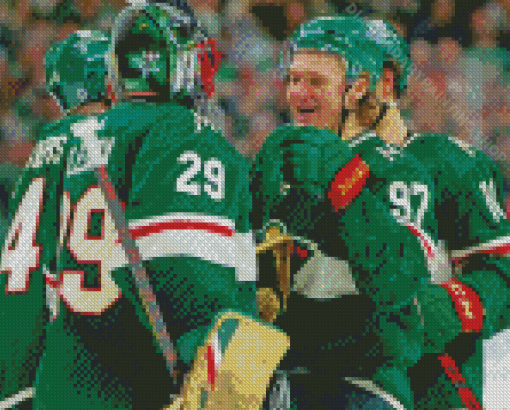 Minnesota Wild Diamond Painting