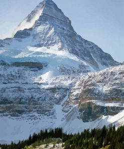 Mount Assiniboine In Winter Diamond Painting