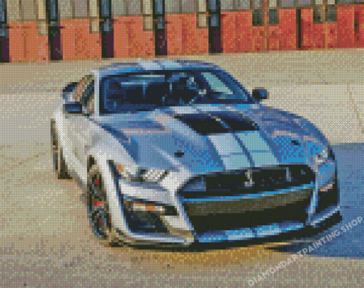 Mustang Shelby Gt500 Diamond Painting