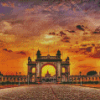 Mysuru At Sunset Diamond Painting