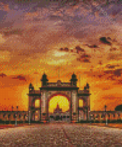 Mysuru At Sunset Diamond Painting