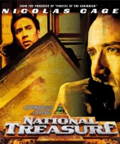 National Treasure Film Serie Poster Diamond Painting