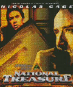 National Treasure Film Serie Poster Diamond Painting