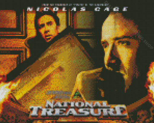 National Treasure Film Serie Poster Diamond Painting