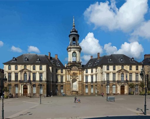 Opera House Rennes Diamond Painting