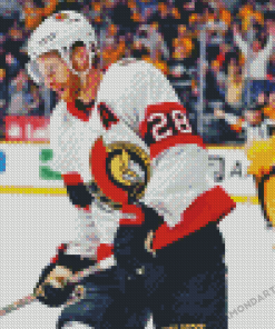 Ottawa Senators Hockey Team Player Diamond Painting