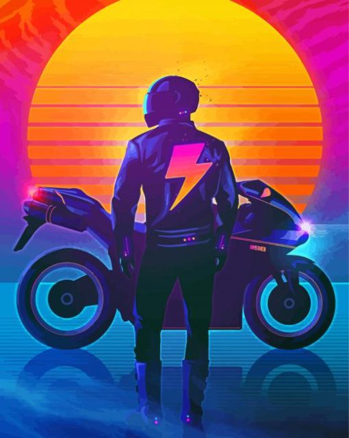 Outrun Game Diamond Painting