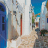 Paros Houses Diamond Painting