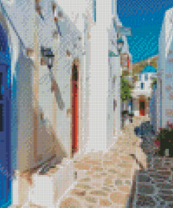 Paros Houses Diamond Painting