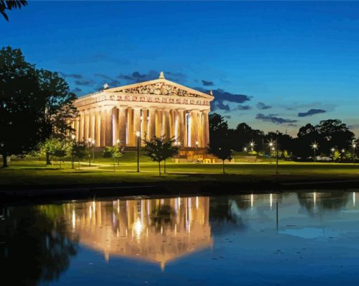 Parthenon Nashville Diamond Painting