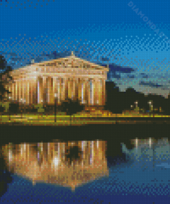 Parthenon Nashville Diamond Painting