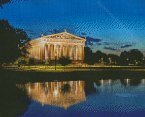 Parthenon Nashville Diamond Painting