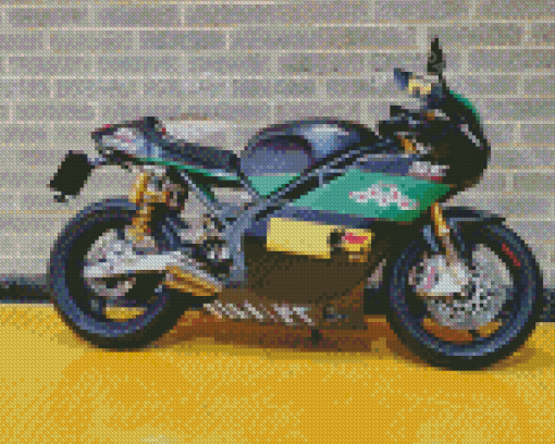 Paton Motorcycle Diamond Painting