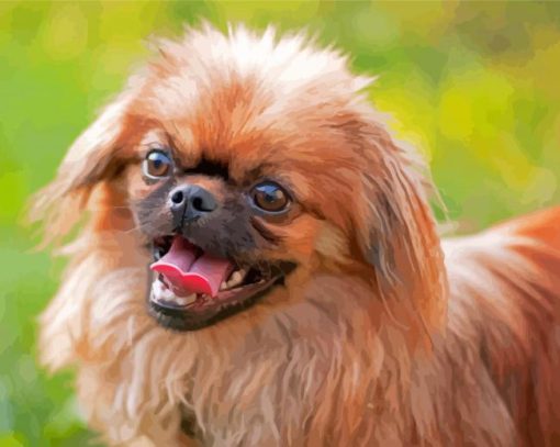 Pekingese Puppy Diamond Painting