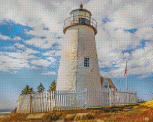 Pemaquid Point Bristol US Diamond Painting