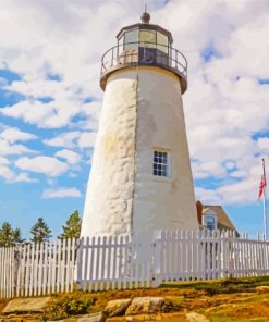 Pemaquid Point Bristol US Diamond Painting