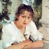 Portrait Of Praskovya Mamontova Serov Diamond Painting