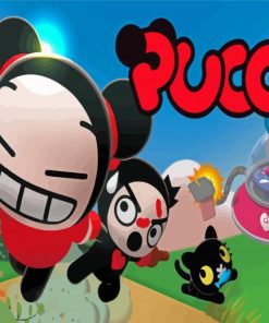 Pucca Anime Poster Diamond Painting