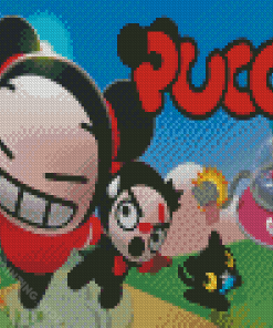 Pucca Anime Poster Diamond Painting