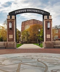 Purdue University In Indiana Diamond Painting