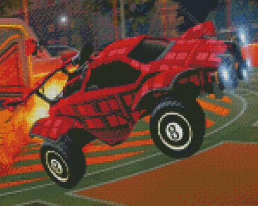 Rocket League Diamond Painting