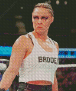 Ronda Rousey Martial Artist Diamond Painting