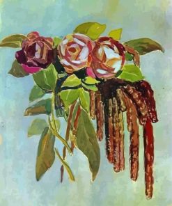 Roses And Catkins Borisov Musatov Diamond Painting