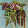 Roses And Catkins Borisov Musatov Diamond Painting