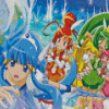 Smile Precure Anime Girls Diamond Painting