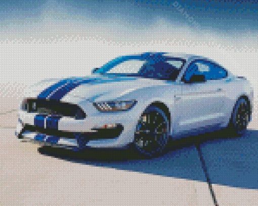 Sport Car 2017 Ford Mustang Diamond Painting