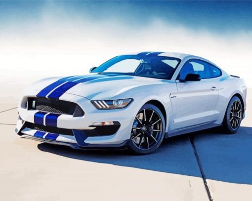 Sport Car 2017 Ford Mustang Diamond Painting